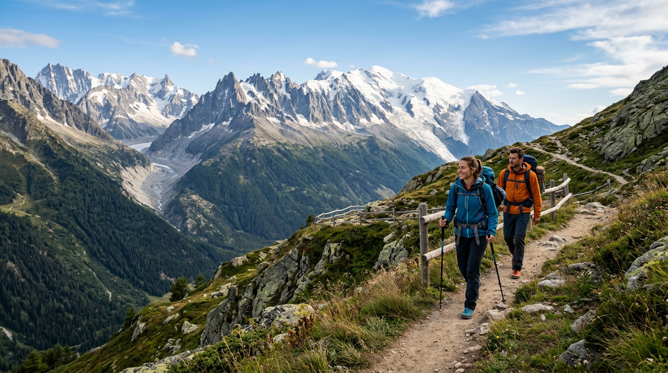 Tour du Mont Blanc, France-Italy-Switzerland (Intermediate)