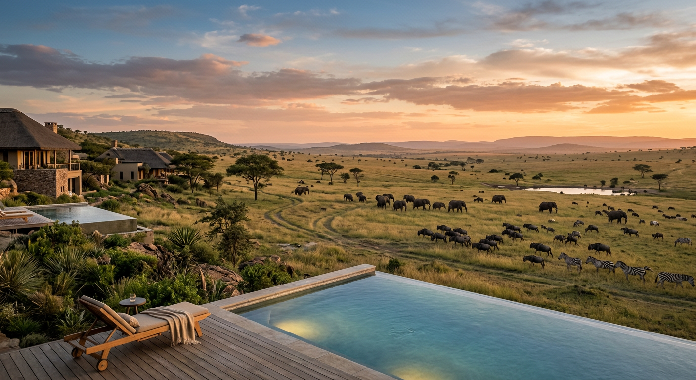 The Serengeti Backdrop at Four Seasons Safari Lodge Serengeti
