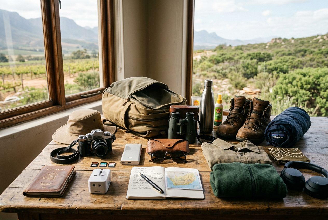Essential Packing List for a South Africa Combo