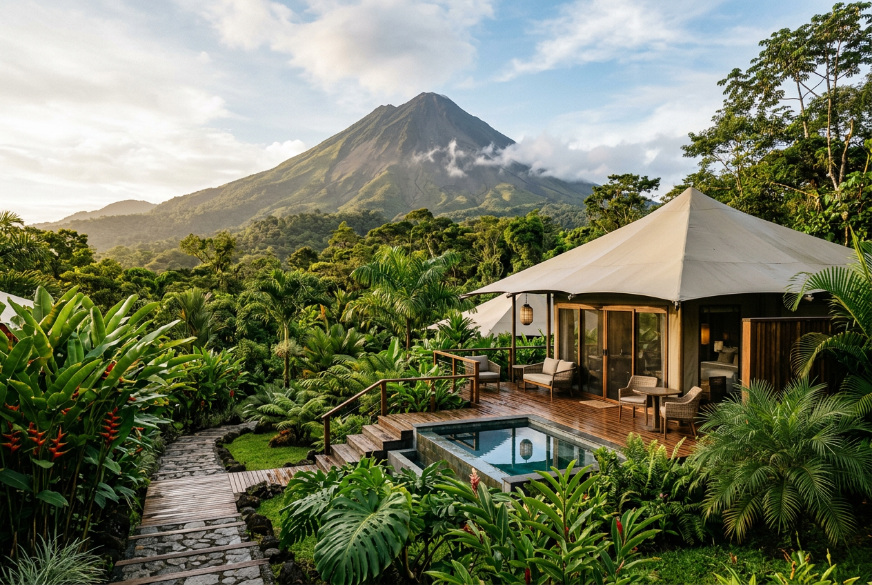 The Architectural Splendour of Arenal and Nayara Tented Camp