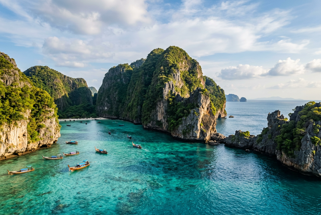 The Andaman Islands: A Symphony of Limestone and Azure