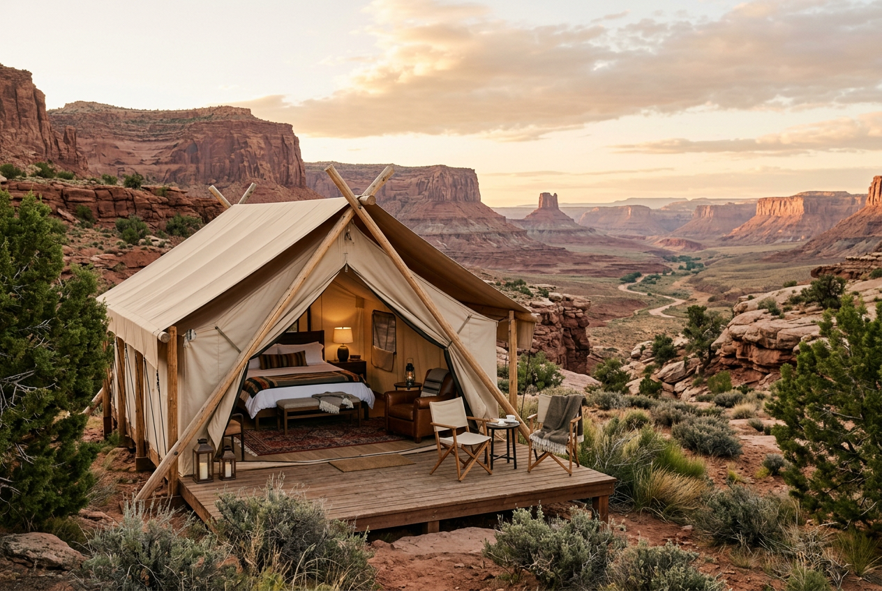 The American West: Luxury Glamping in the USA