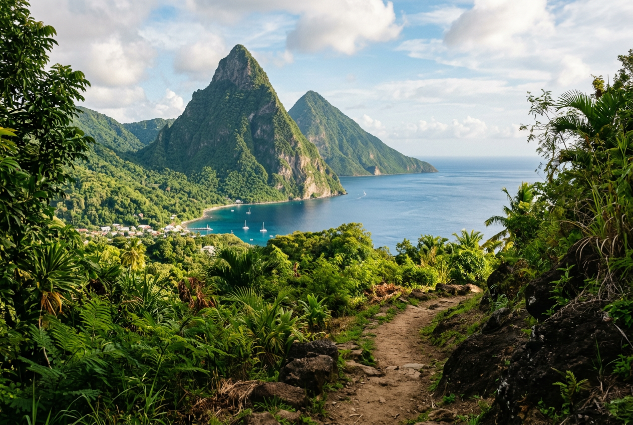 Exploring the Pitons: A Hiker’s Paradise