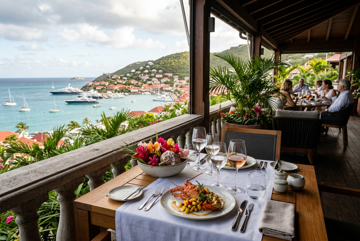 Culinary Excellence and the St Barths Scene