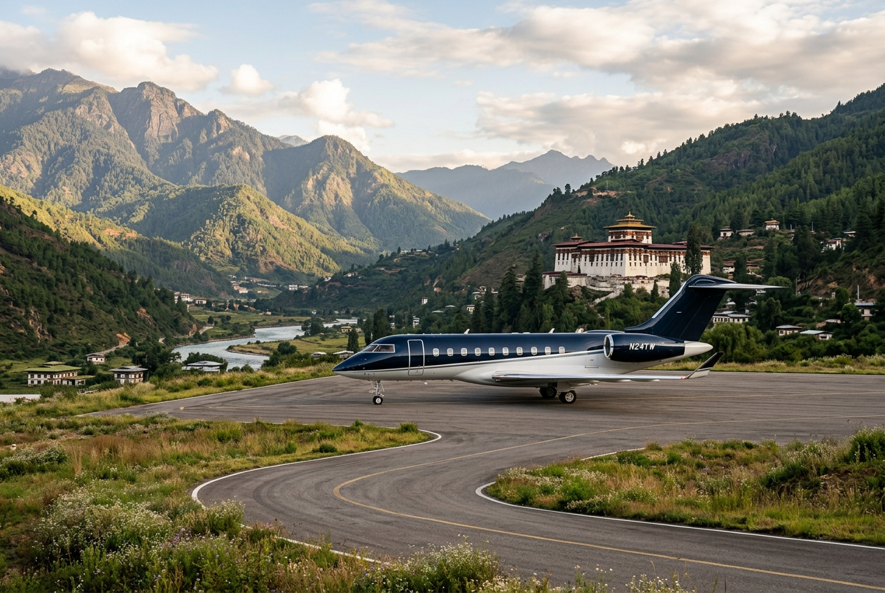 Private Jet Journeys: Around the World in 24 Days
