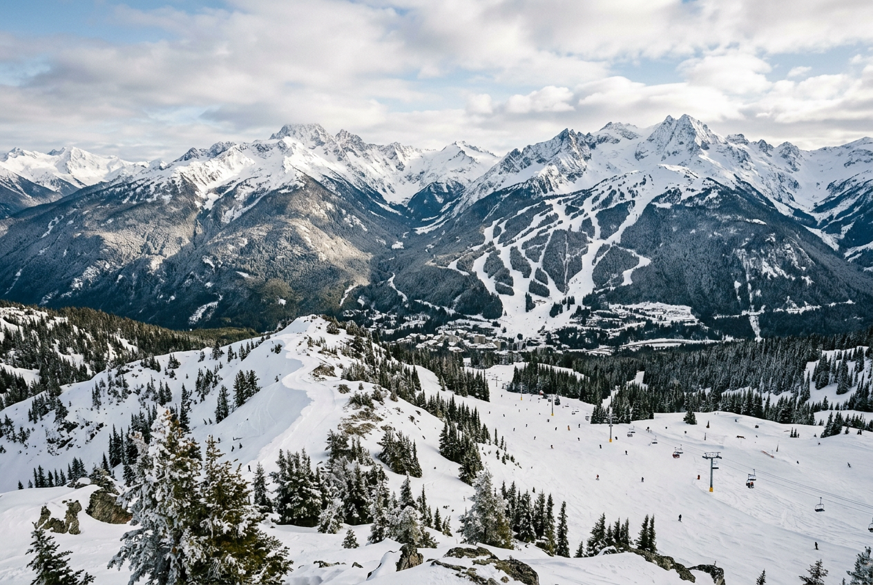 Whistler Blackcomb: Coastal Majesty
