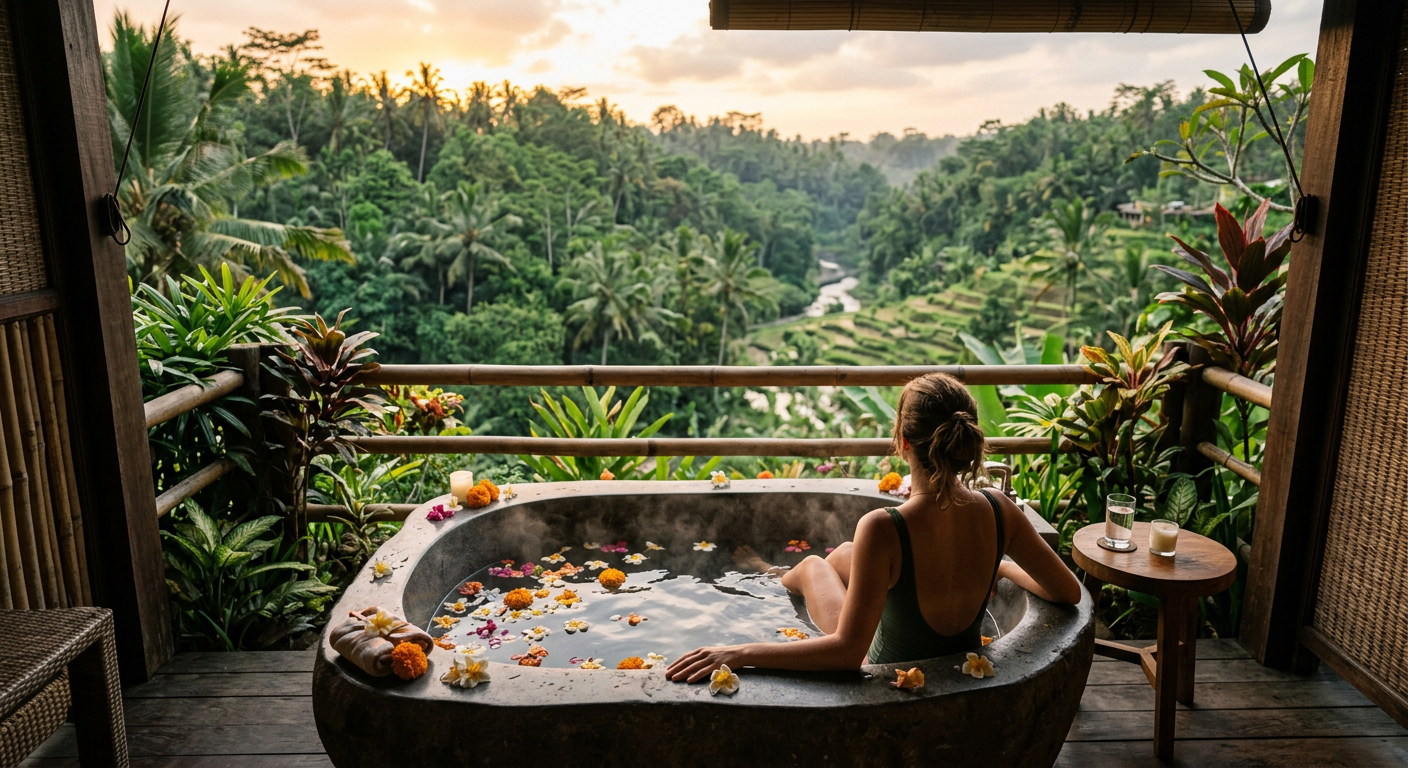 Balinese Bliss: Jungle Tubs in Ubud