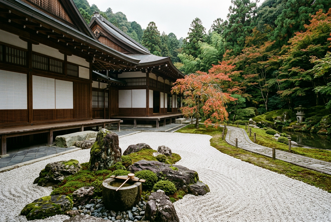 Private Temples and Zen Gardens