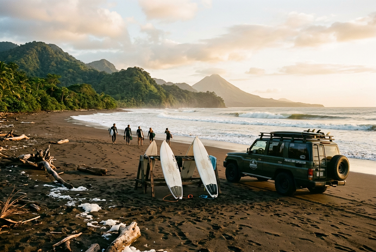The Art of the Private Surf Expedition