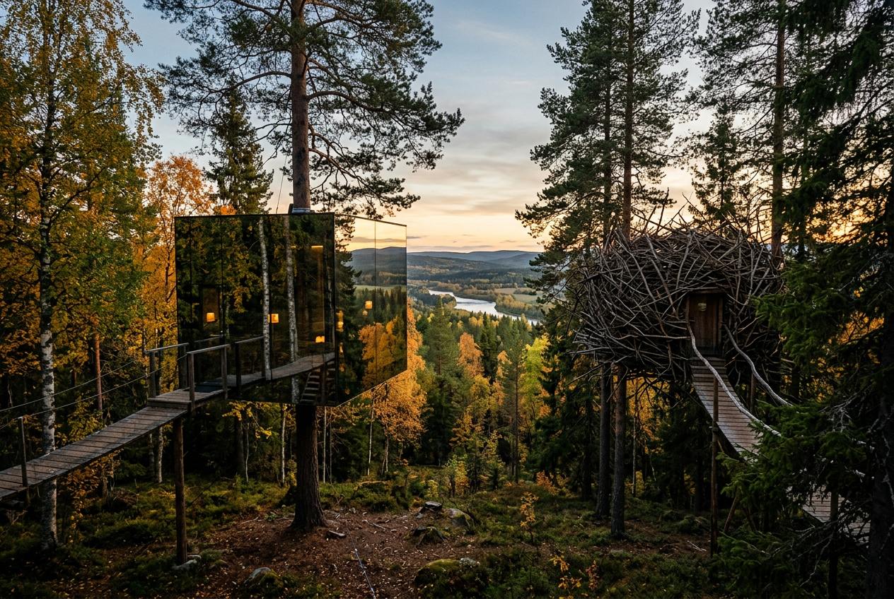 The Architectural Marvels of Treehotel Sweden