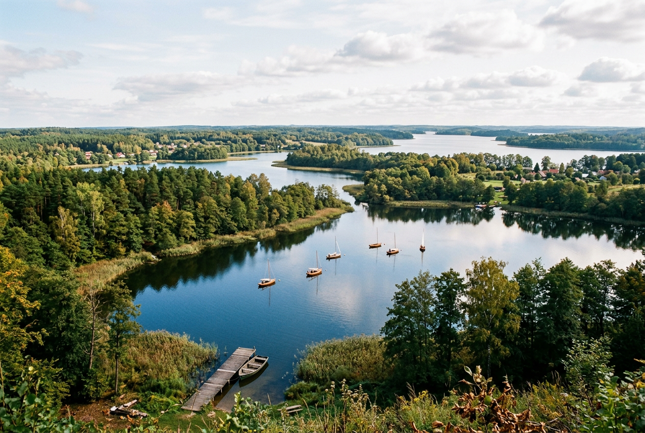 The Masurian Lake District, Poland: The Land of a Thousand Lakes