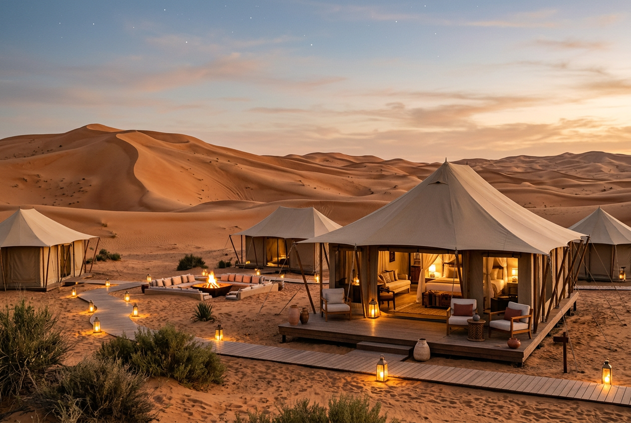 Glamping in the Middle East: Beyond the Dunes