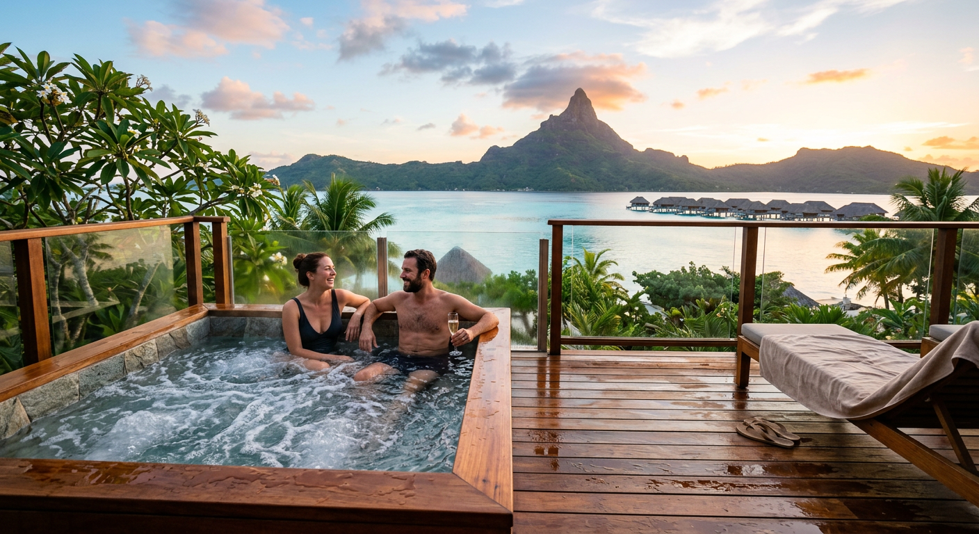 Island Life in the South Pacific: Fiji and Bora Bora