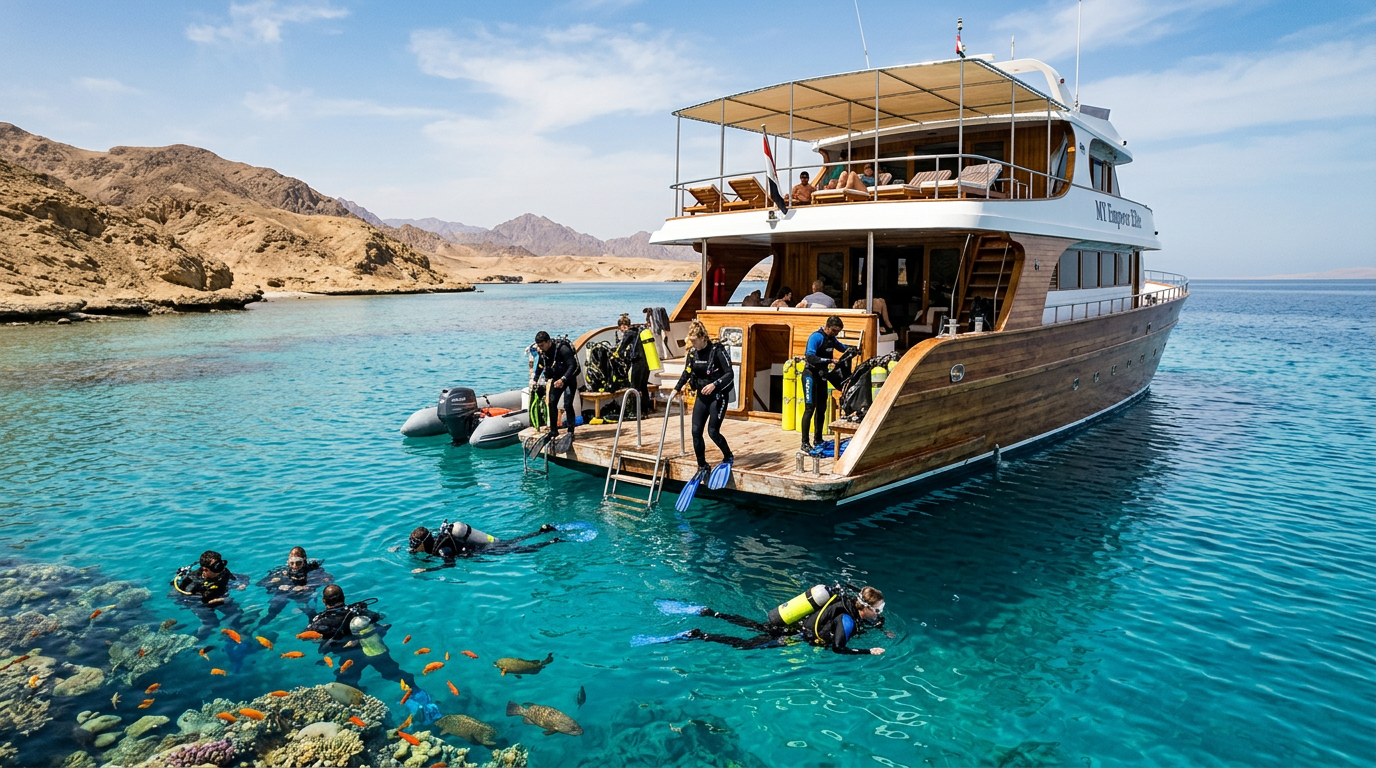 Diving the Red Sea Liveaboards, Egypt