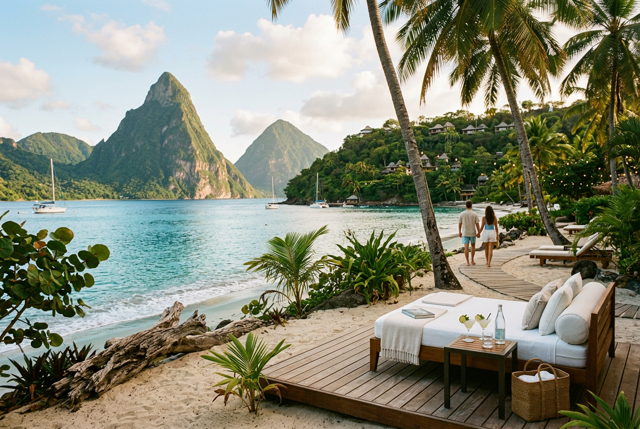 Adventure and Romance in St Lucia