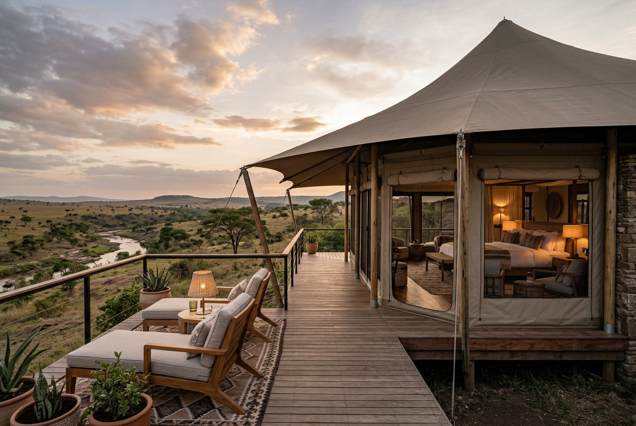The Architecture of Modern Tented Camps