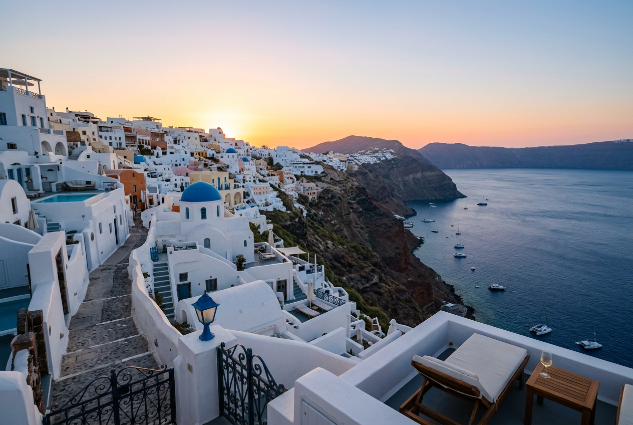 The Allure of Santorini Caldera Villas
