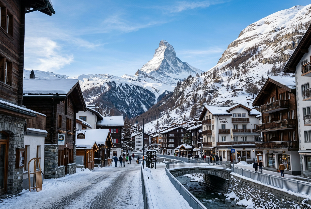 Zermatt: Iconic Peaks and Car-Free Charm