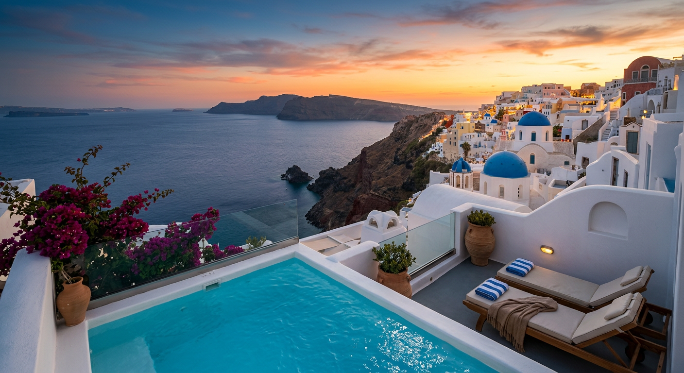 Santorini Luxury Travel Guide: Caldera Villas & Wineries