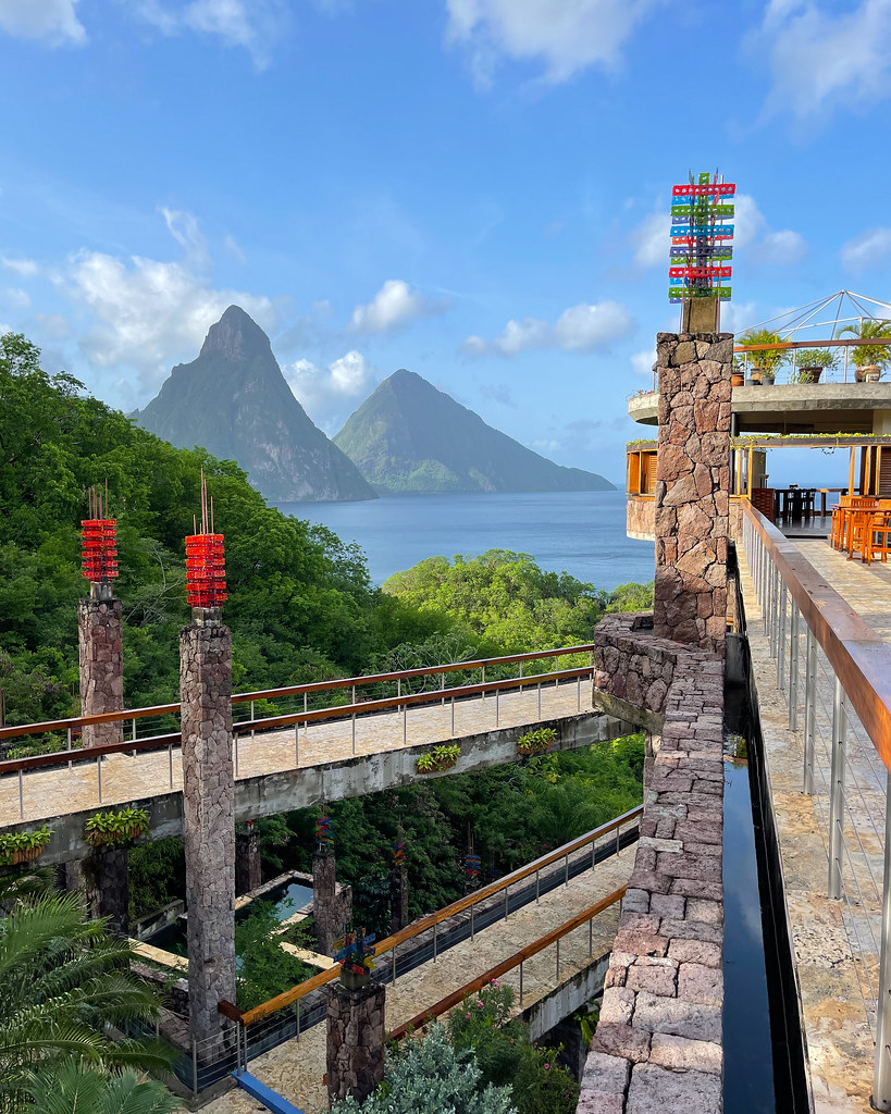 7. Jade Mountain, St. Lucia: Architectural Awe in the Caribbean